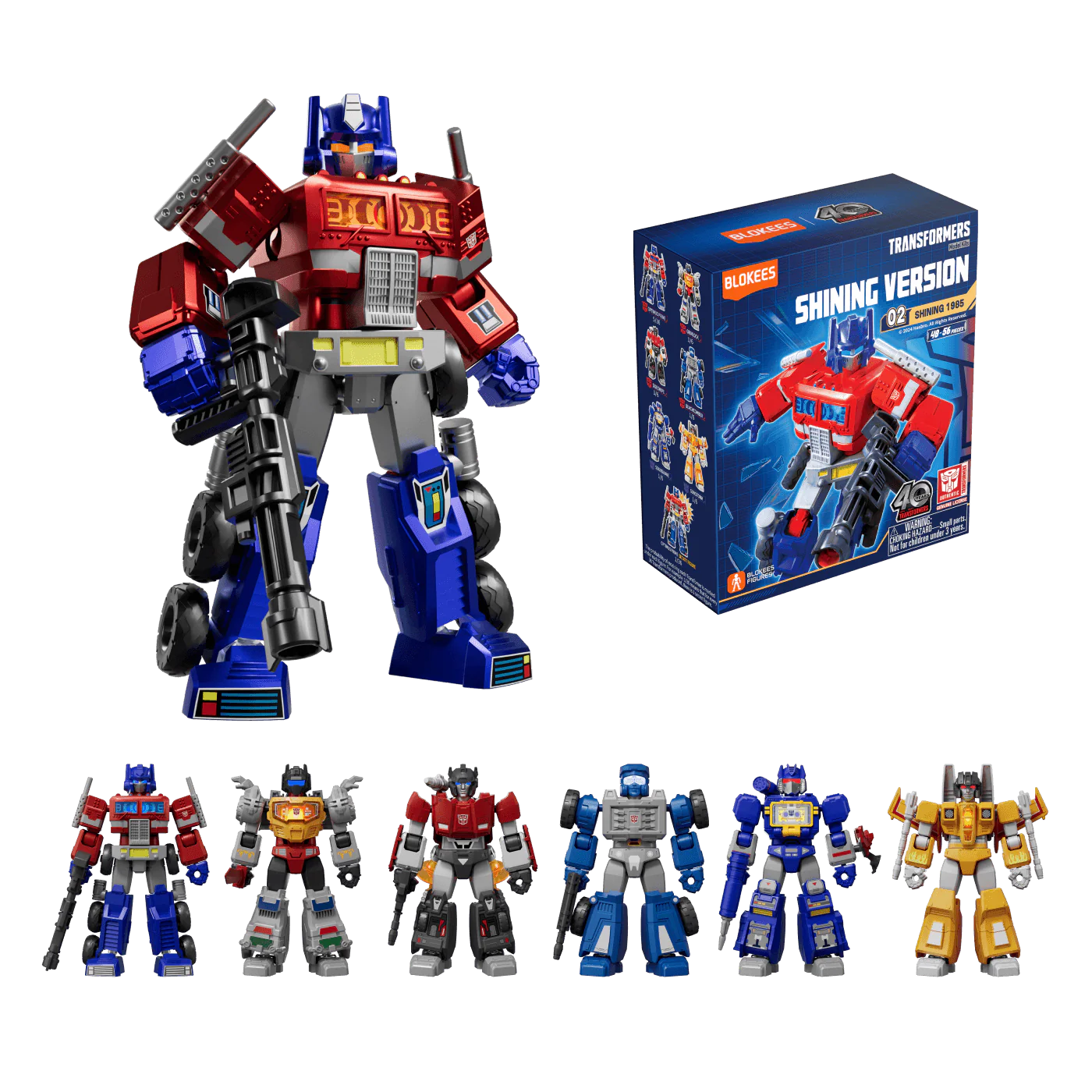 Blokees Transformers Shiny Version Wave 2 mystery box