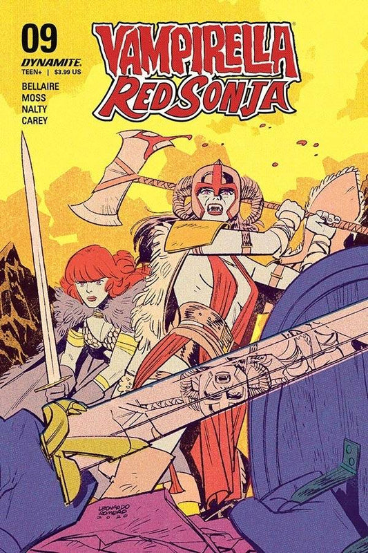VAMPIRELLA RED SONJA #10 CVR C ROMERO