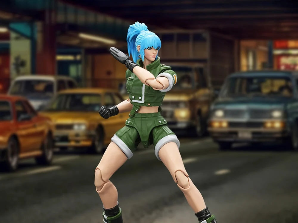 SNK KOF 98 Leona Heidern 1/18 Figure