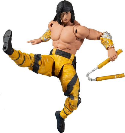Liu Kang Fighting Abbot Variant (Mortal Kombat) 7" Figure