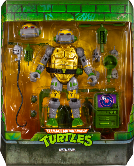 TMNT ULTIMATES WAVE 3 METALHEAD ACTION FIGURE