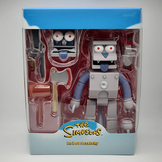 SIMPSONS ULTIMATES ROBOT SCRATCHY AF