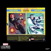 Avengers Marvel Legends Black Widow & Quicksilver Action Figure Two-Pack