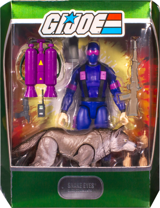 G.I. Joe Ultimates Real American Hero Snake Eyes Action Figure