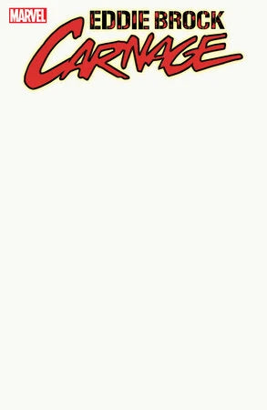 Eddie Brock Carnage #1 Blank Cover Variant