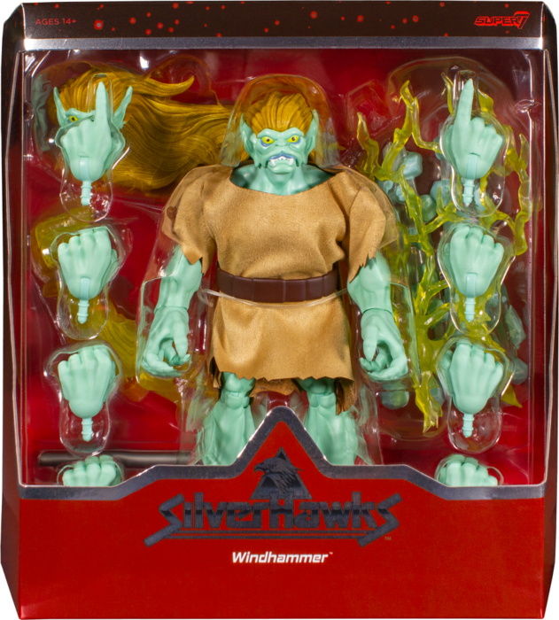 Silverhawks Ultimates W2 Windhammer Figure