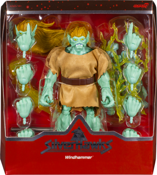 Silverhawks Ultimates W2 Windhammer Figure