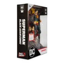 Black Adam Page Punchers Superman 7" Figure with Comic