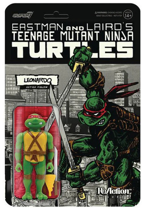 ReAction Teenage Mutant Ninja Turtles Leonardo Action Figure [Mirage Variant]