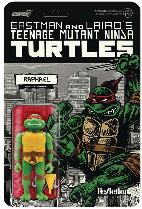 ReAction Teenage Mutant Ninja Turtles Raphael Action Figure [Mirage Variant]