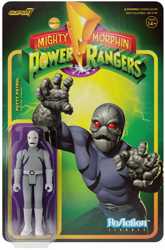 Power Rangers ReAction Putty Patroller Action Figure [Mighty Morphin']