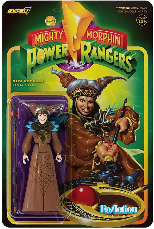 Power Rangers ReAction Rita Repulsa Action Figure [Mighty Morphin']