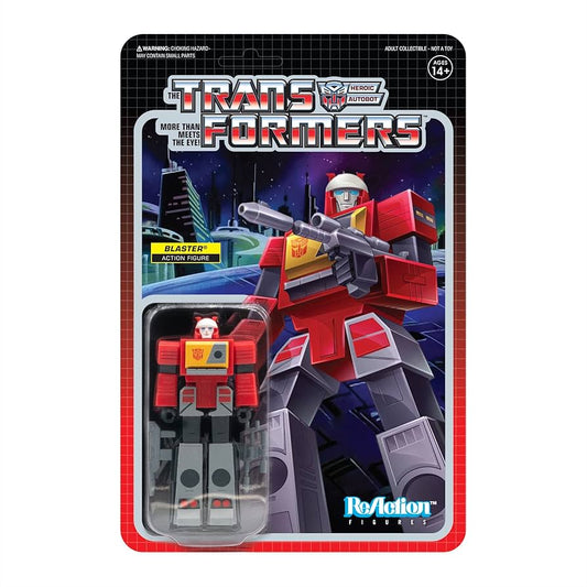 TRANSFORMERS BLASTER W3 REACTION FIGURE