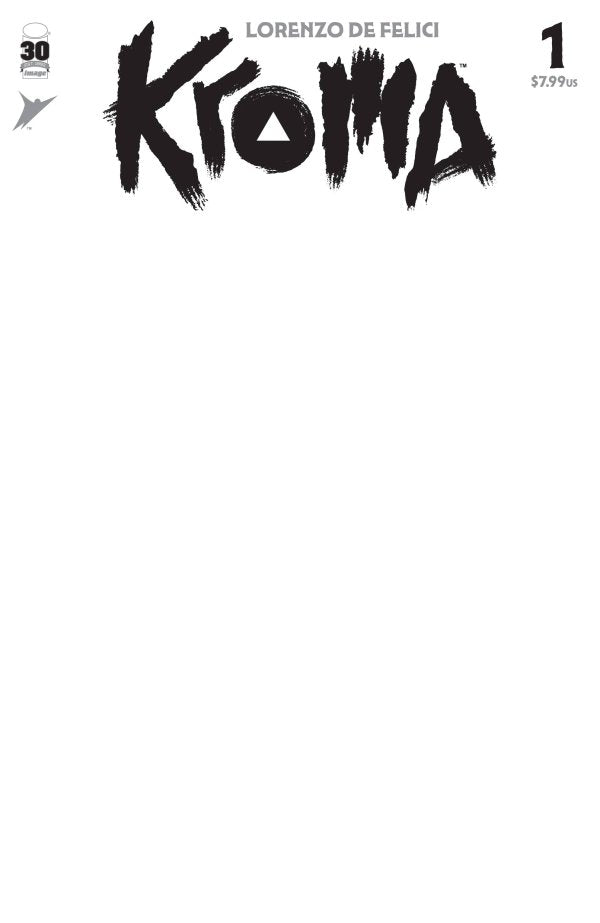Kroma #1 Cover E Blank Variant