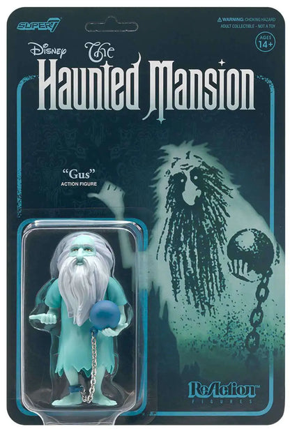 DISNEY HAUNTED MANSION GUS PRISONER GHOST REACTION FIGURE