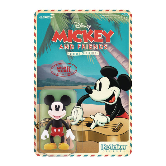 DISNEY W2 HAWAIIAN HOLIDAY MICKEY MOUSE REACTION FIG