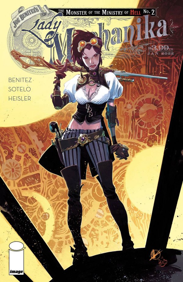 Lady Mechanika: The Monster of the Ministry of Hell #2 Cover B Matteo Scalera Variant