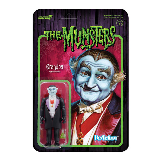 MUNSTERS GRANDPA W3 REACTION FIGURE
