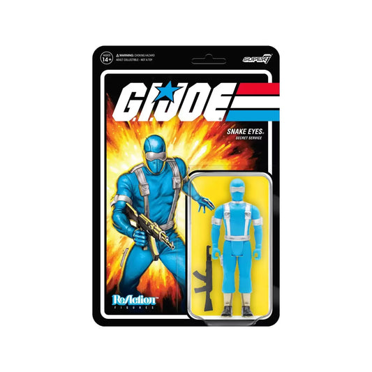 Super7 ReAction - G.I. Joe Snake Eyes (Secret Service)