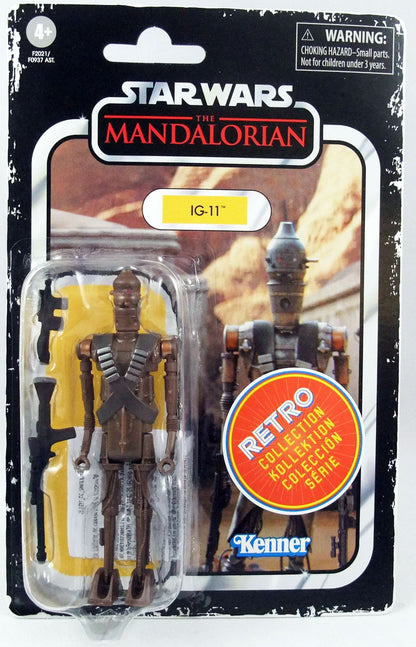 Star Wars The Mandalorian Retro Collection Series 3 IG-11 Action Figure
