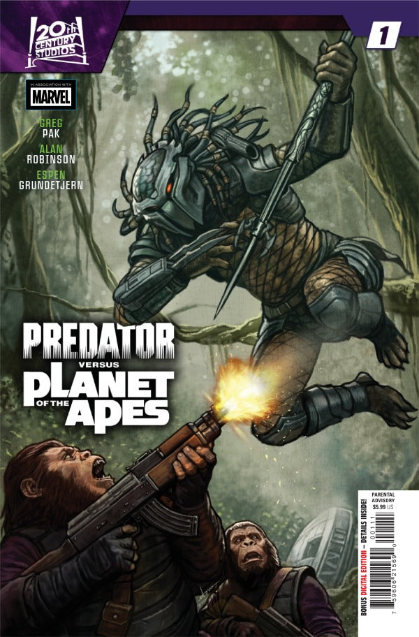 Predator Versus Planet of the Apes #1