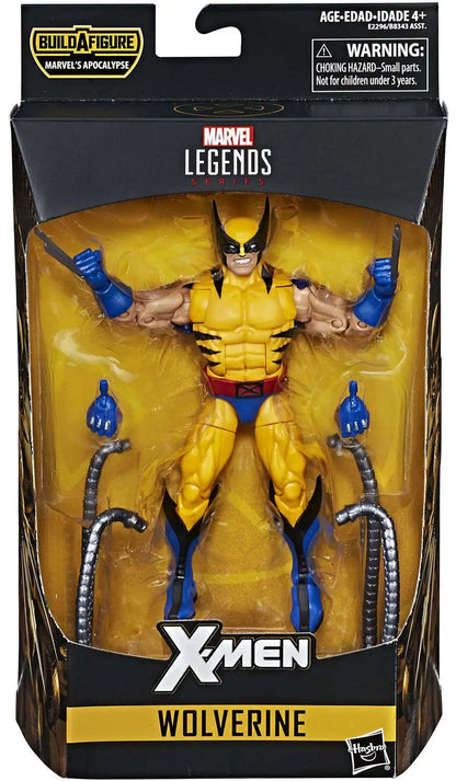 X-Men Marvel Legends Apocalypse Series Wolverine Action Figure [Blue & Yellow Costume]