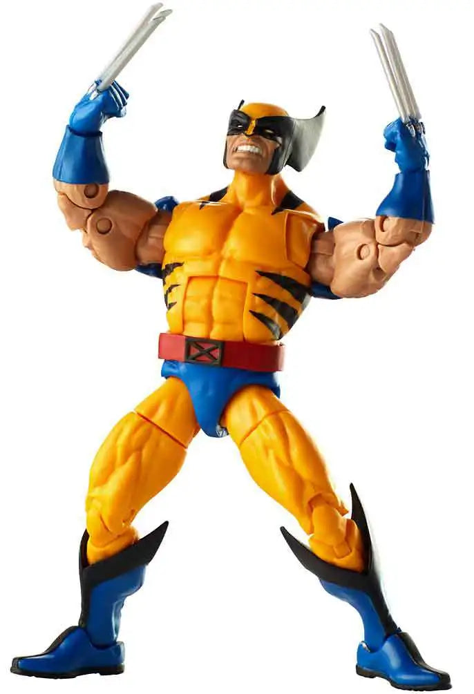 X-Men Marvel Legends Apocalypse Series Wolverine Action Figure [Blue & Yellow Costume]