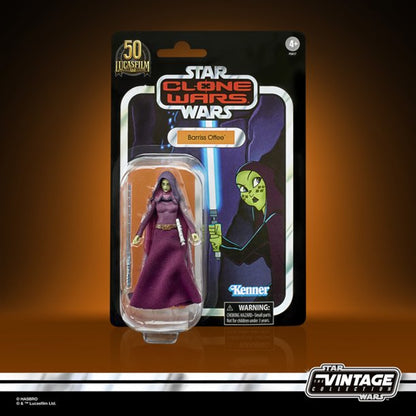 Hasbro Star Wars The Vintage Collection Barriss Offee Clone Wars animated 3.75-Inch action figure
