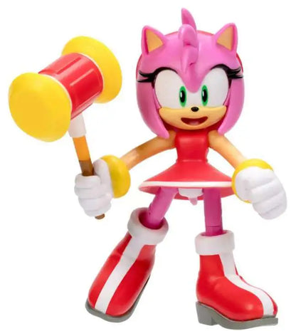 Sonic The Hedgehog 30th Anniversary Basic Wave 6 Amy Action Figure [Modern, Hammer]