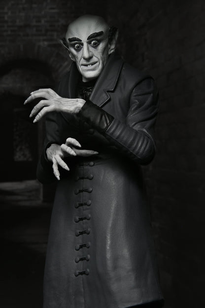 Nosferatu Ult Count Orlok Black & White 7in Action Figure