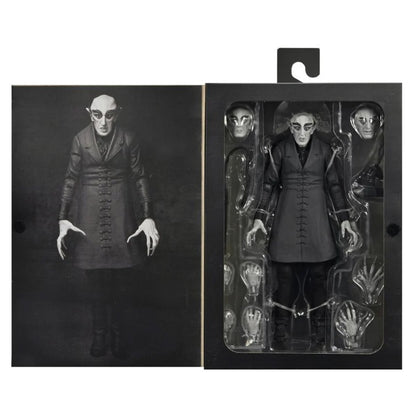 Nosferatu Ult Count Orlok Black & White 7in Action Figure