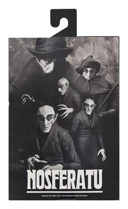 Nosferatu Ult Count Orlok Black & White 7in Action Figure