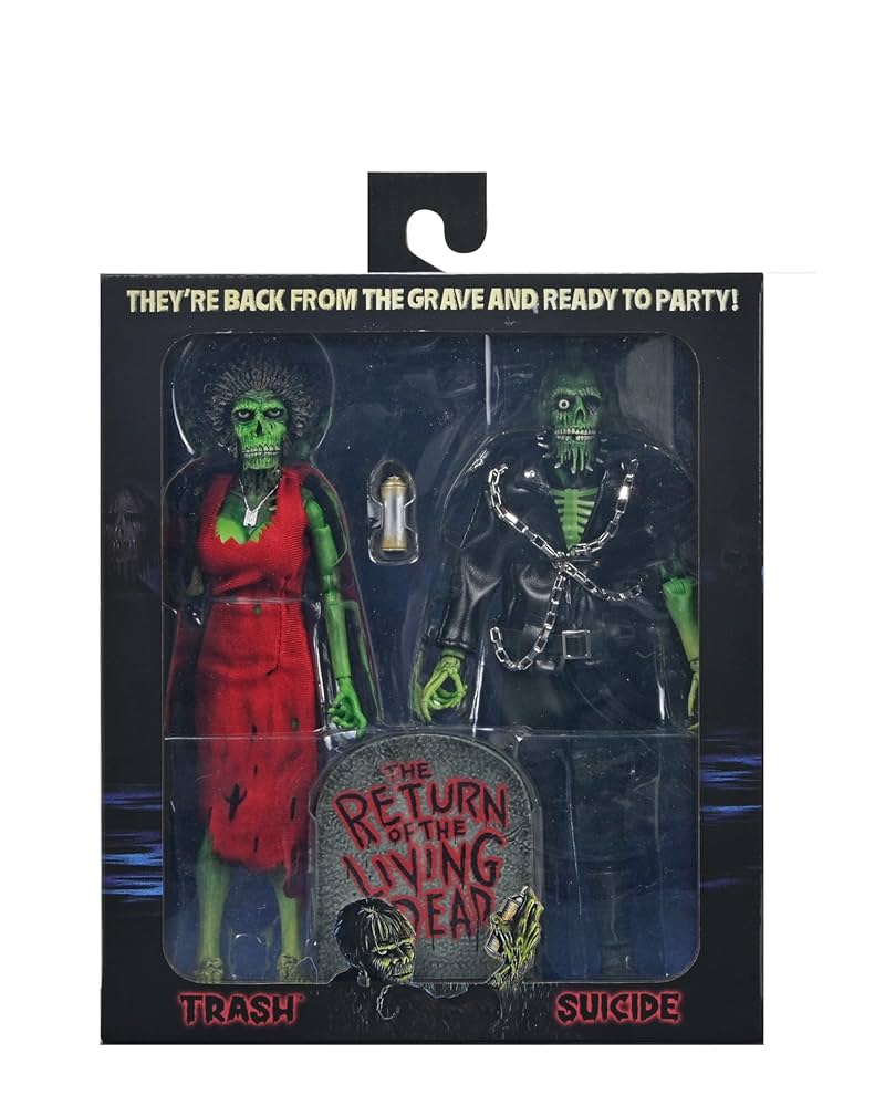 Return Of The Living Dead Trash & Suicide 2pc 8in Action Figure