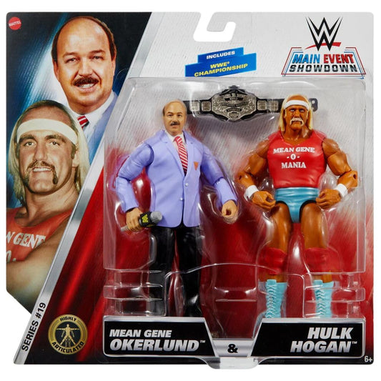 Hulk Hogan & Mean Gene Okerlund - WWE Main Event Showdown Series 19
