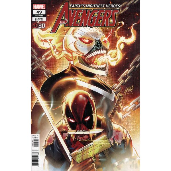 AVENGERS #49 LIEFELD DEADPOOL 30TH VAR