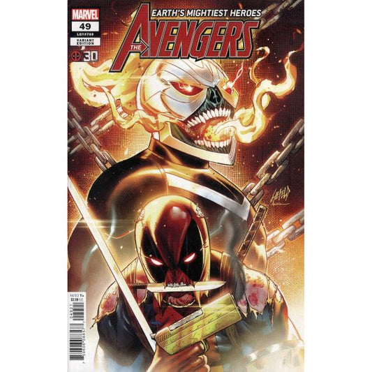 AVENGERS #49 LIEFELD DEADPOOL 30TH VAR