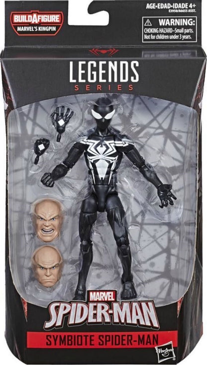 Marvel Legends Symbiote Spider-Man (Kingpin Build A Figure)