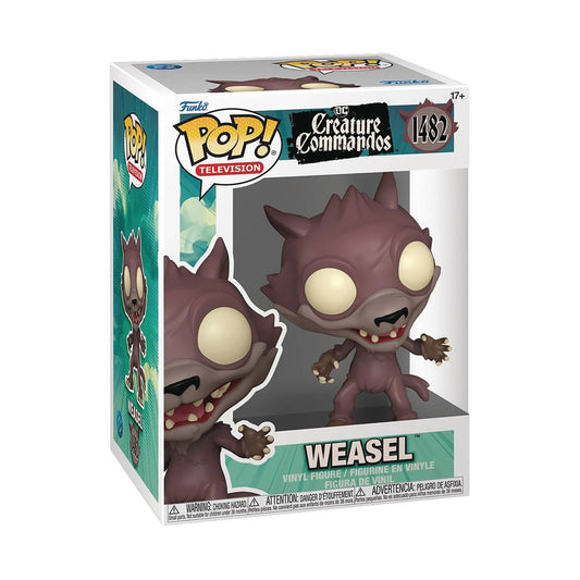 Pop TV Creature Commandos Weasel Figure