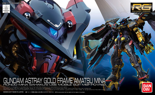 Gundam Seed 24 Astray Gold Frame Amatsu Mina Rg Model Kit