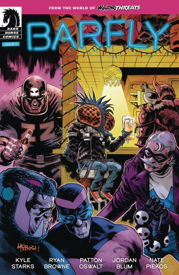 From the World of Minor Threats: Barfly #1 Cover A