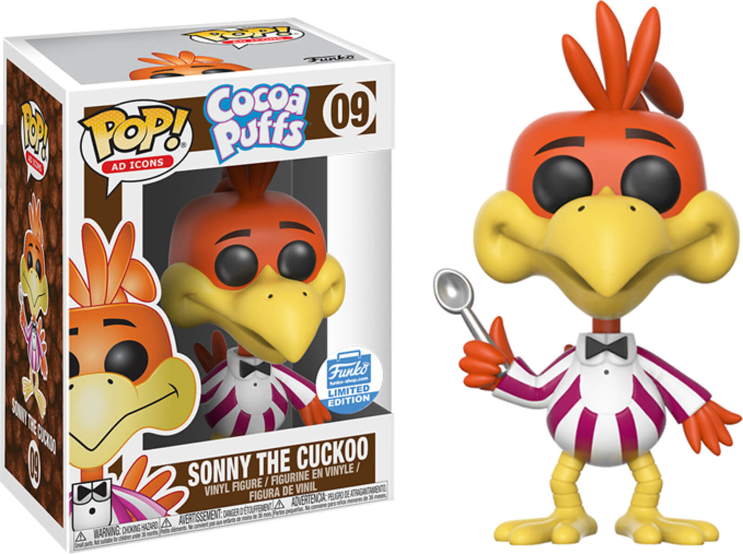 FUNKO POP ACTION FIGURE OF SONNY THE CUCKOO #9