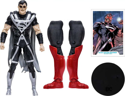 McFarlane Toys DC Multiverse Build Red Lantern Atrocitus Series Superman (Black Lantern) Action Figure