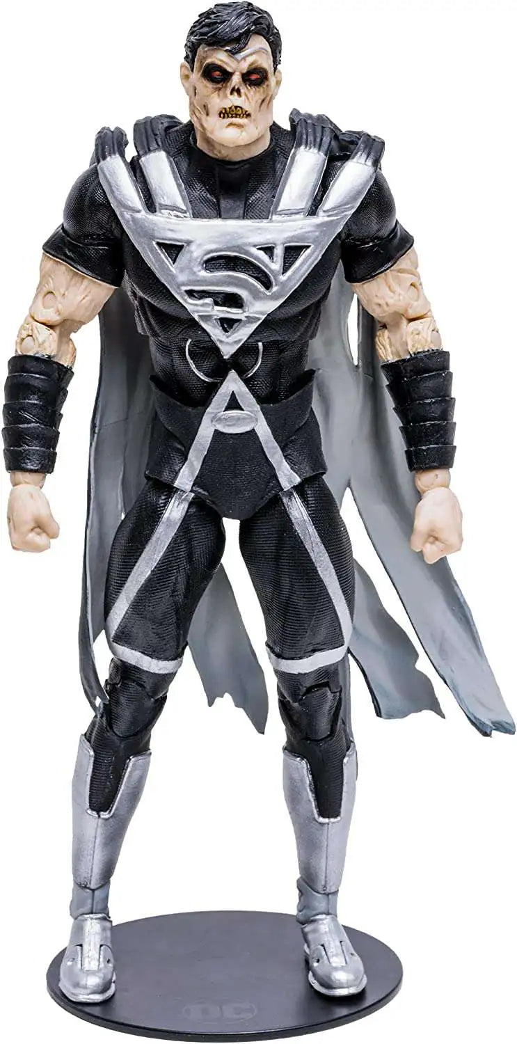McFarlane Toys DC Multiverse Build Red Lantern Atrocitus Series Superman (Black Lantern) Action Figure