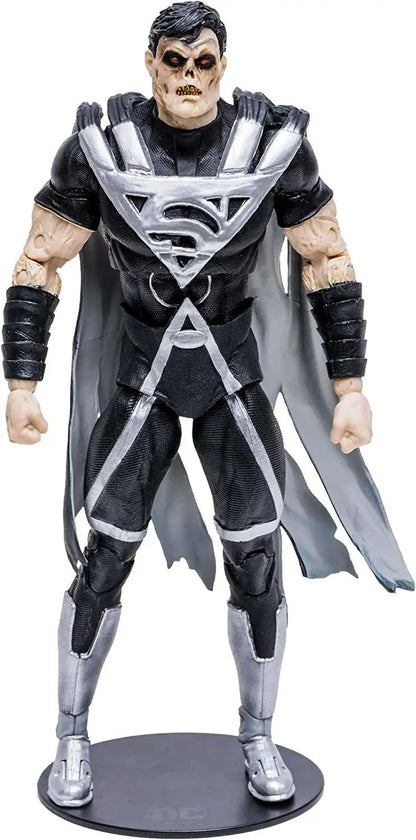 McFarlane Toys DC Multiverse Build Red Lantern Atrocitus Series Superman (Black Lantern) Action Figure