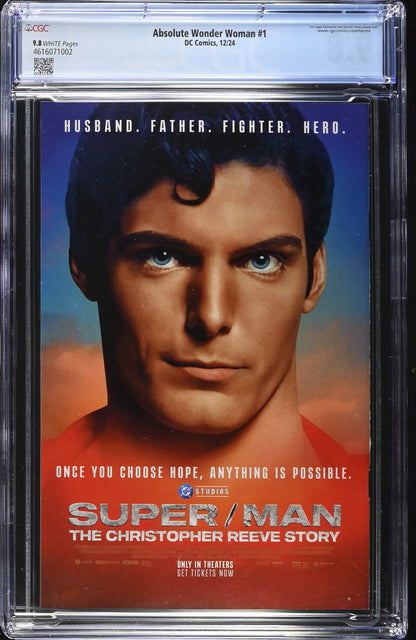 ABSOLUTE WONDER WOMAN #1 CVR A HAYDEN SHERMAN CGC Graded 9.8