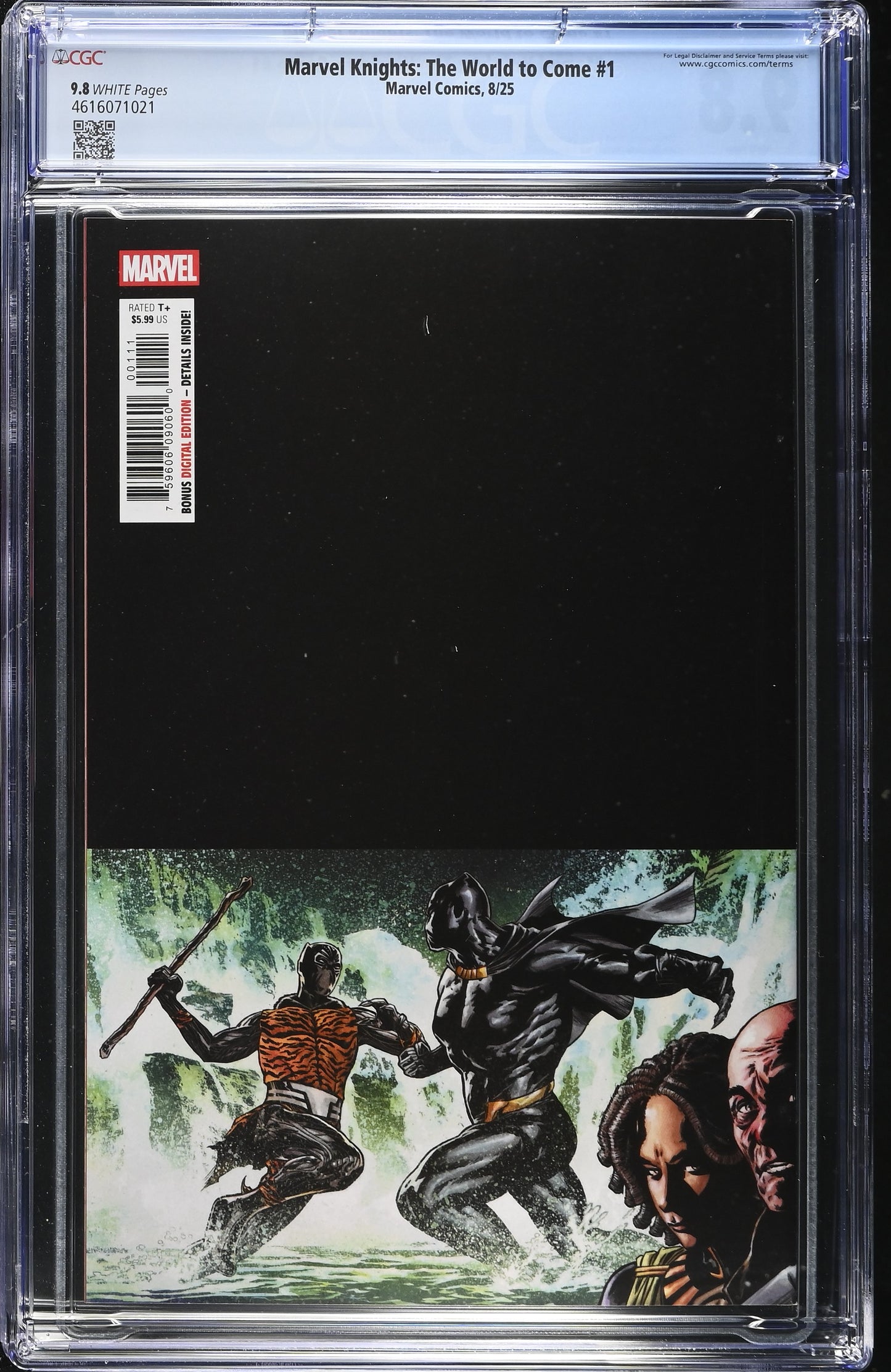 Marvel Knights: The World To Come #1 CGC Graded 9.8