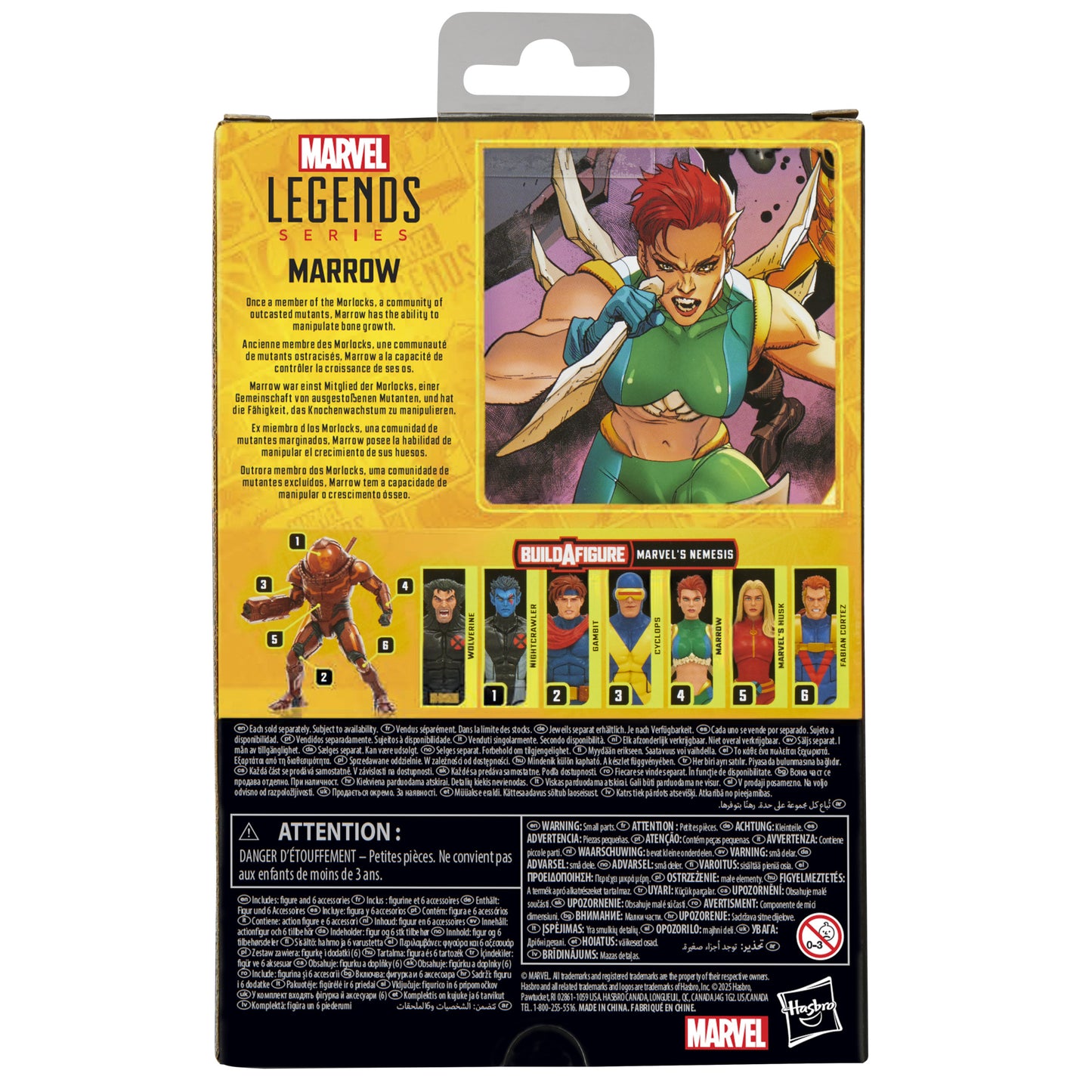 MARVEL LEGENDS 6IN X-MEN MARROW AF