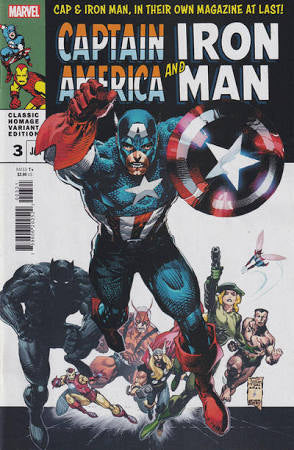 CAPTAIN AMERICA IRON MAN #3 (OF 5) TAN CLASSIC HOMAGE VAR