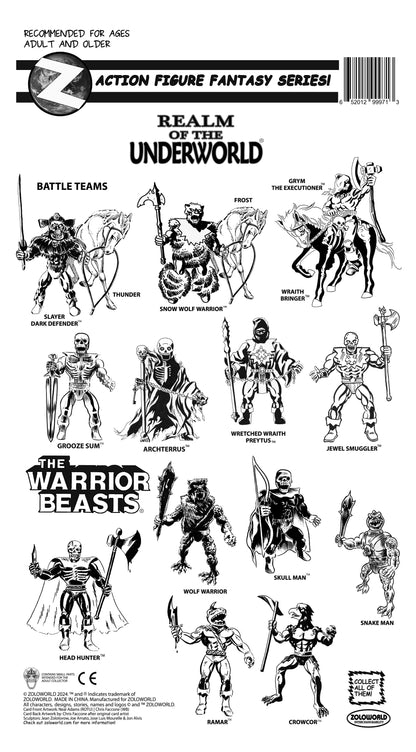 WARRIOR BEASTS – SKULL MAN (GLOW VARIANT)