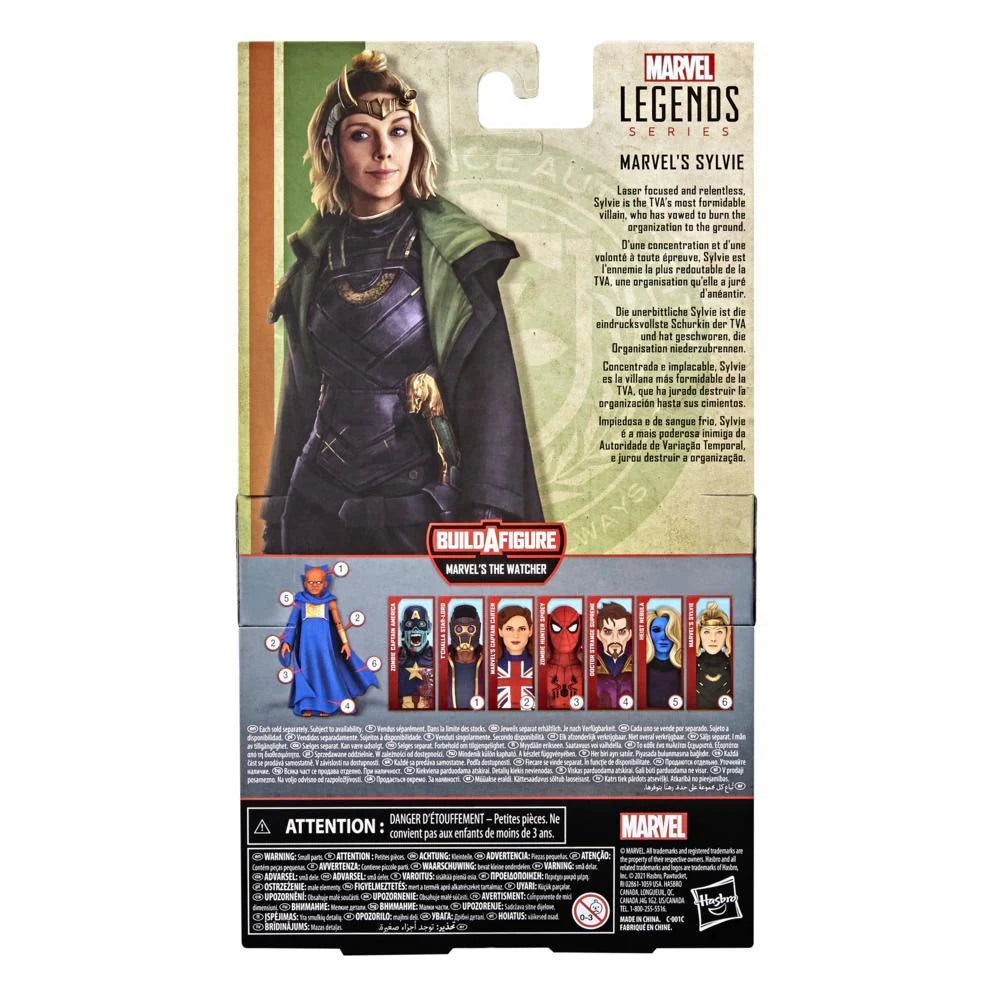 Marvel Legends Disney+ 6 Inch Action Figure What If BAF The Watcher - Sylvie